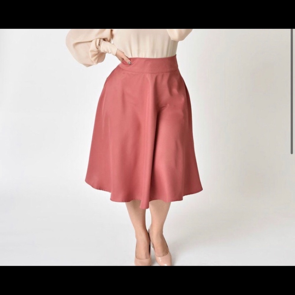 Pink skirt